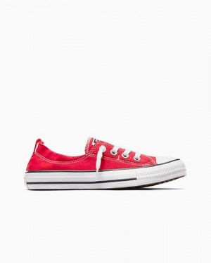 Dámské Boty Slip On Converse Chuck Taylor All Star Shoreline Červené | 731624GPX