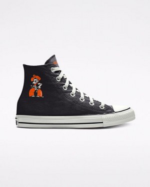 Pánské Obuv Converse Chuck Taylor All Star Oklahoma State University Cowboys Černé | 412760IVD